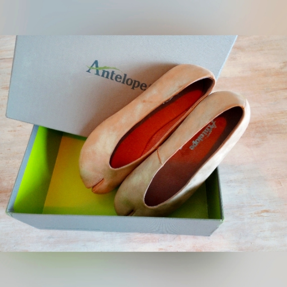 Antelope Tabi Divided Toe Ballet Flat